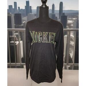 New! Wicked Movie Logo Long Sleeve T-Shirt Black Women’s Size Small